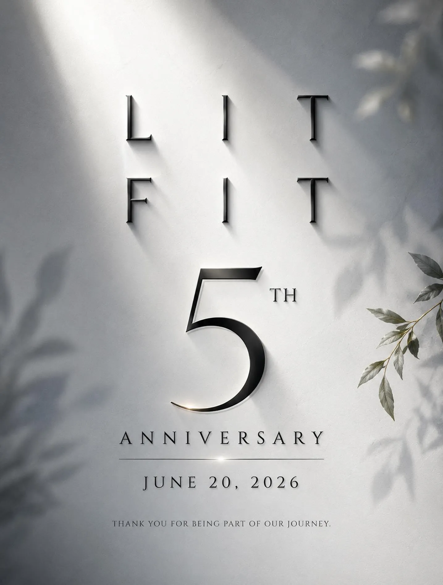 5TH ANNIVERSARY